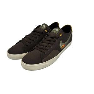 Nike SB Blazer Court Skate Shoes Men 13 Baroque Brown Canvas Daan Van Der Linden